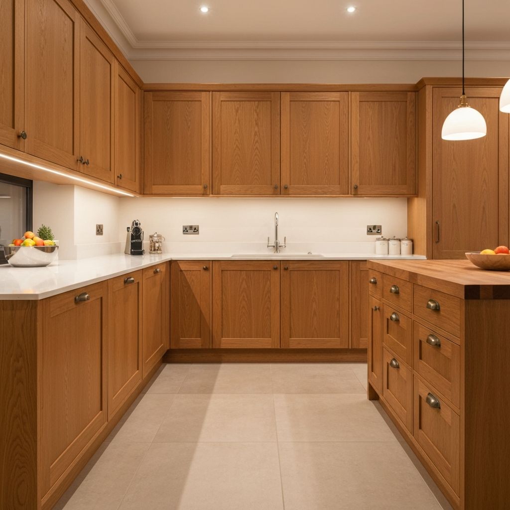 Bespoke fitted kitchen by HJO Carpentry